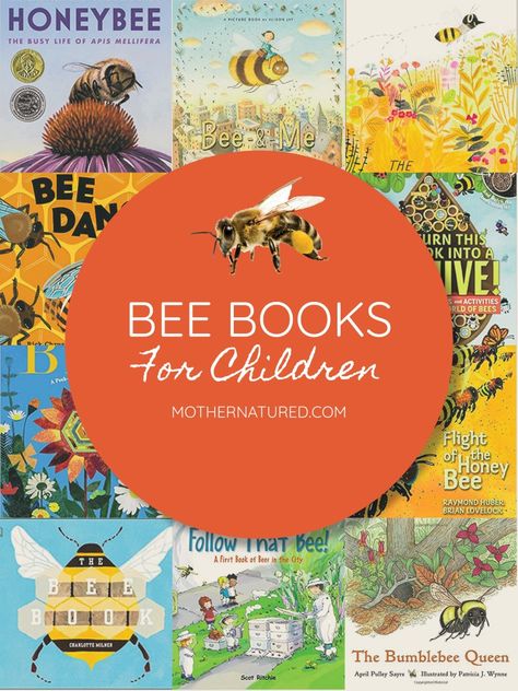 Bee Books for Children Preschool Bees, Bees For Kids, Bee Project, Books For Preschoolers, Bee Puns, Bee Conservation, Wordless Book, Nature Books, Bee Book