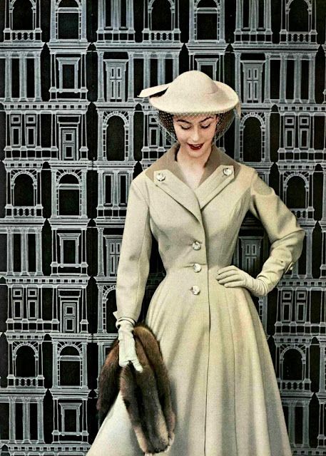 Fifties Style, Fashion 1950, 50's Fashion, Jacques Fath, Retro Inspiration, Irish Fashion, Fashion 50s, Vintage Suit, 1950s Outfits