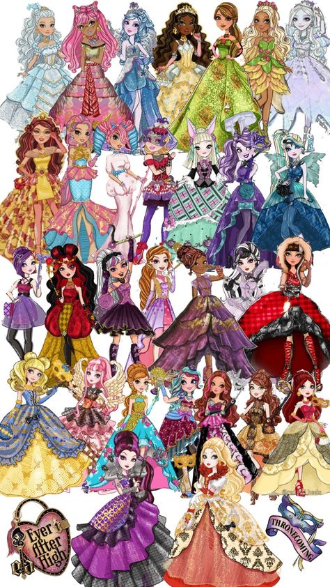 Every After High Characters, Ever After High Thronecoming Dresses, Everafter High Maddie, Way Too Wonderland Eah, Ever After High Winter Outfits, Ever After High Keys, Everafter High Characters, All Ever After High Characters, Ever After High Dragon Games Outfits