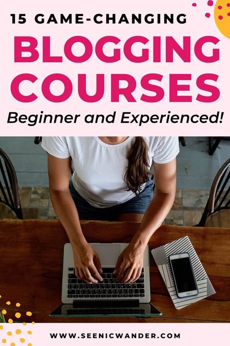 15 Best Blogging Courses 2021 You Need To Know About! | See Nic Wander Boss Babe Motivation, Quality Life, Seo Blog, Blog Seo, Travel Blogging, Going Places, Always Learning, Free Courses, Seo Tips