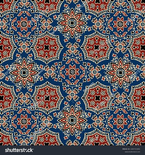 Ajrakh Azarakh Digital Textile Prints Batikblock Stock Illustration 2287721841 | Shutterstock Ajrakh Prints, Indian Textiles, Textile Patterns, Textile Prints, Image Illustration, 3d Objects, Design Elements, Stock Illustration, Every Day