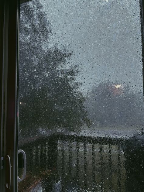 Conforting Summer Storm #aesthetic #rain #storm #moody #dark #rainy #stormy Storm Aesthetic Rain, Storm Aesthetic, Aesthetic Rain, Dark Weather, Rainy Mood, Rainy Sky, Rain Pictures, Rainy Day Aesthetic, I Love Rain