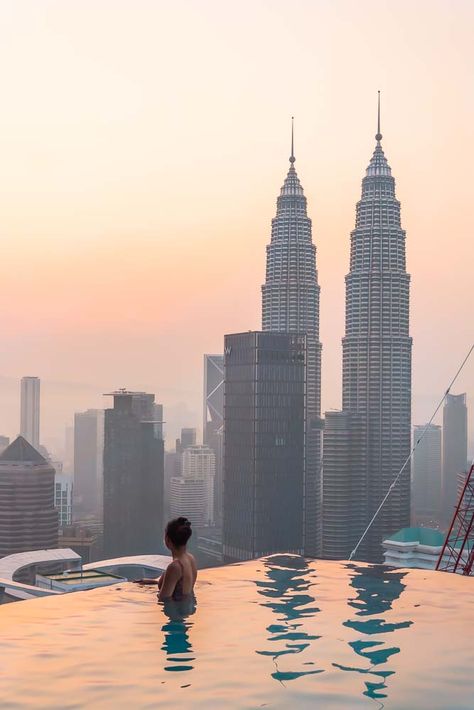 City From Rooftop, Rooftop Pools, Malaysia Photography, Thean Hou Temple, Around The World Cruise, Kuala Lampur, Selfie Museum, Kuala Lumpur Travel, Kuala Lumpur City