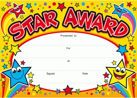 Simple Free Printable Certificate Templates For Kids Free Printable Certificate Templates For Kids,As of late, it’s easier for small companies to supply away gift-card certifications to their prospects u... Star Student Certificate, School Award Certificates, Free Printable Certificate Templates, Preschool Certificates, Student Certificates, Blank Certificate Template, Free Printable Certificates, Star Student, Student Of The Week