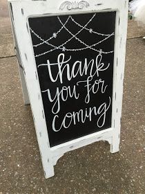 Wedding Chalkboard Signs. Thank you for coming Wedding chalkboard sign. DIY Wedding ceremony or reception chalkboard sign. Wedding Signs Chalkboard, Diy Wedding Ceremony, Diy Wedding Signs, Diy Reception Decorations, Diy Reception, Sign Fonts, Wedding Chalkboard Signs, Diy Wedding Reception, Chalkboard Decor