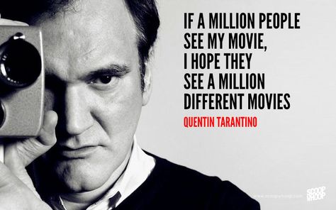 15 Inspiring Quotes By Famous Directors About The Art Of Filmmaking Tumblr, Art Of Acting, Film Making Quotes, Quotes About Film Making, Quotes About Cinema, Cinematography Quotes, Filmmakers Quotes, Tarantino Quotes, Director Quotes