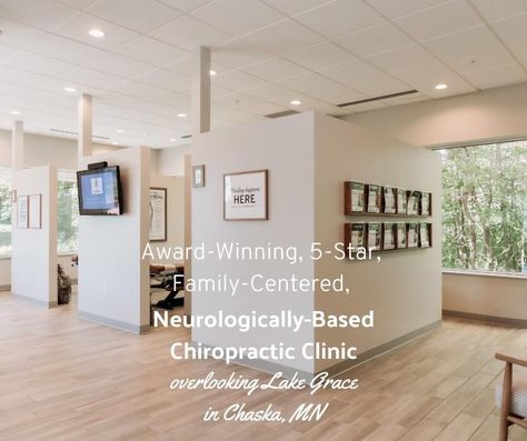 Chiropractic Office Waiting Room, Chiropractic Office Decor, Wellness Center Design, Chiro Office, Chiropractic Office Design, Healthcare Interior Design, Clinic Interior, Chiropractic Office, Office Waiting Rooms