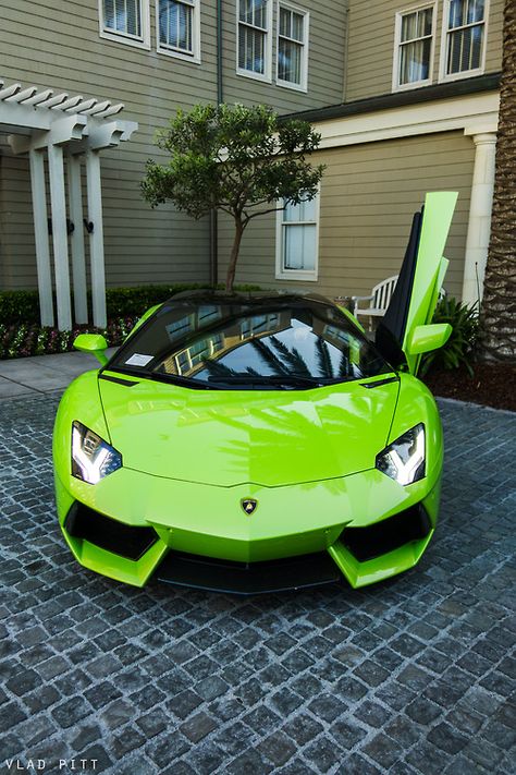 Lime Lamborghini Aventador Burgundy Car, Spoiled Rich Kids, Green Lamborghini, Tmax Yamaha, Car Flash, Aventador Lamborghini, Moda Rock, Luxury Sports Cars, Verde Neon