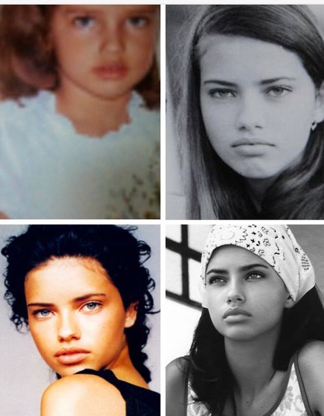 Adriana Lima young                                                                                                                                                                                 Plus Adriana Lima Digitals, Adriana Lima Age 16, Adriana Lima 90s Aesthetic Wallpaper, Adriana Lima At 13, Adriana Lima Childhood Photos, Adriana Lima Braids, Adriana Lima 13 Yo, Adriana Lima Before Fame, 2000s Adriana Lima