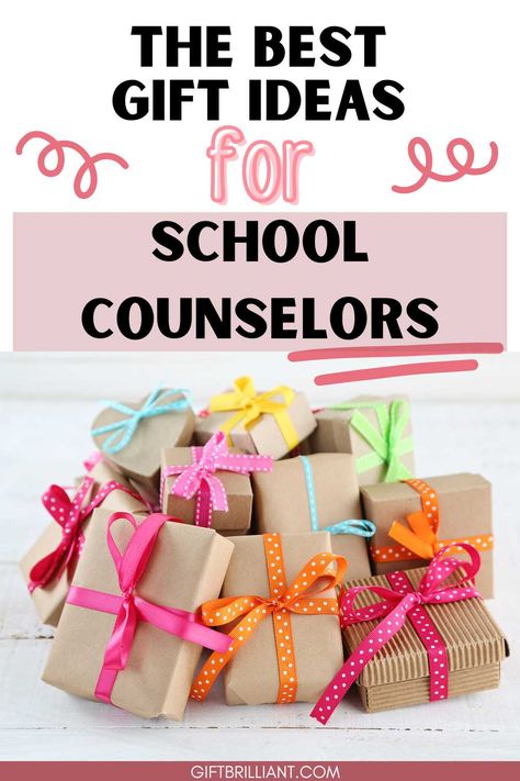 Show your appreciation for the school counselors in your life with our collection of thoughtful and unique gifts. Whether it's for National School Counseling Week or just to say thank you, we have a range of gift ideas that are sure to make them feel valued and appreciated. Our gift list has something for every type of counselor. Browse our collection and find the perfect gift to show your gratitude for all they do to support students and help them succeed. Counselors Appreciation Ideas, National School Counseling Week Gifts, Guidance Counselor Gifts, Gift Ideas For School Counselors, School Counselor Appreciation Week Gifts, School Counselors Week Gifts, Counselor Gifts Appreciation, Guidance Counselor Appreciation Week Gift Ideas, Counselors Week Gift Ideas