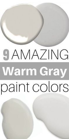 Warm Grey Paint Colors, Warm Gray Paint, Most Popular Paint Colors, Shade Of Gray, Interior Paint Colors Schemes, Greige Paint, Popular Paint Colors, Beautiful Abstract Art, Paint Color Schemes