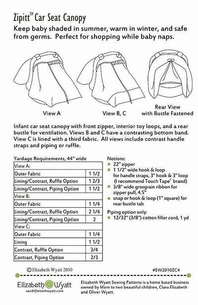 Free Car Seat Canopy Pattern Car Couture, Amigurumi Patterns, Car Seat Canopy Pattern, Car Seat Cover Pattern, Car Seat Toys, Car Seat Poncho, Car Seat Canopy