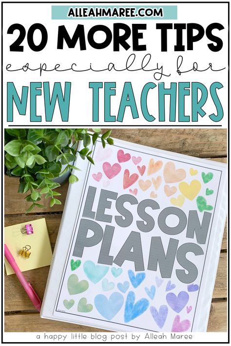 Need 20 MORE tips for teachers? These ideas and tips for starting your first year teaching in the classroom include some new teacher must haves, supplies, organization ideas, and other tips for making the new school year as awesome as possible! #newteacher #backtoschool #teachertips Organisation, Must Have Teacher Supplies, Substitute Teacher Must Haves, Teacher Training Ideas, Teacher Amazon Must Haves, Teacher Ideas Elementary, Teacher Assistant Duties, Teacher Room Ideas Elementary, First Year Teacher Must Haves