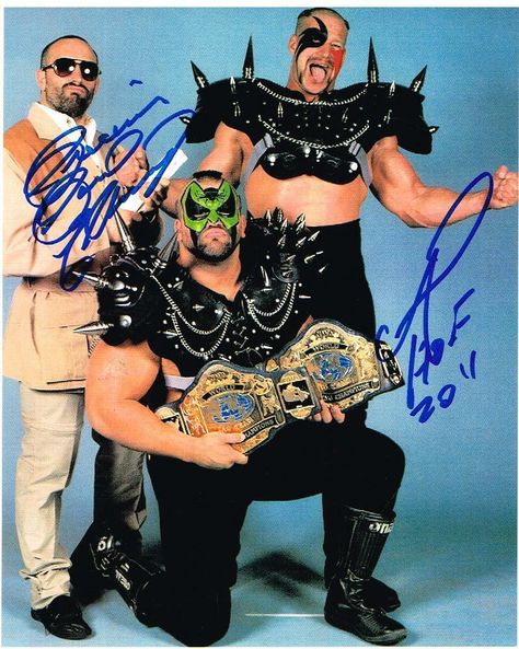 Wwe Nwa Road Warrior Animal Paul Ellering Legion Of Doom 8X10 Photo Autograph The Road Warriors Wrestling, Wcw Wrestlers, Awa Wrestling, Nwa Wrestling, Famous Wrestlers, Wwf Superstars, Wasteland Warrior, World Championship Wrestling, The Road Warriors