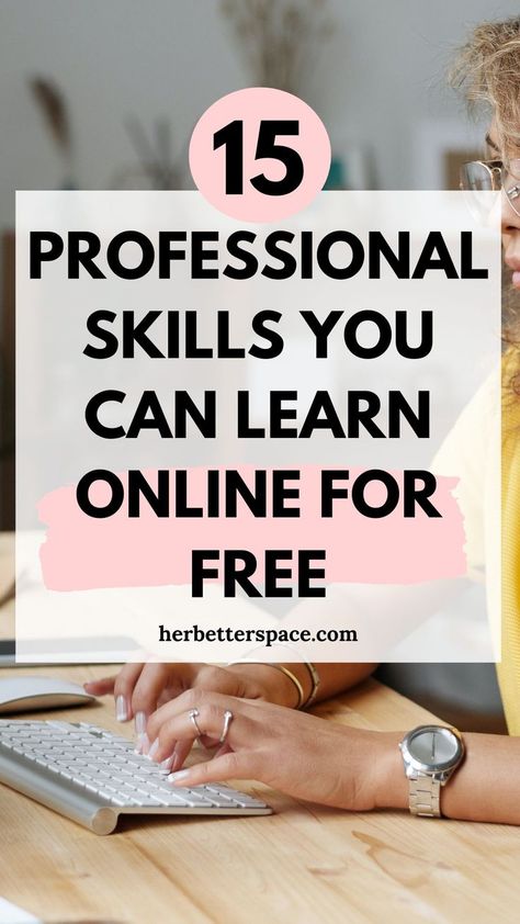 Skills You Can Learn Online For Free Learning New Skills Ideas, Organisation, Course To Learn, Free It Courses, Skills For Women To Learn, Unique Skills To Learn, Free Online Learning Website, Free Computer Courses Online With Certificate, Websites To Learn New Skills For Free