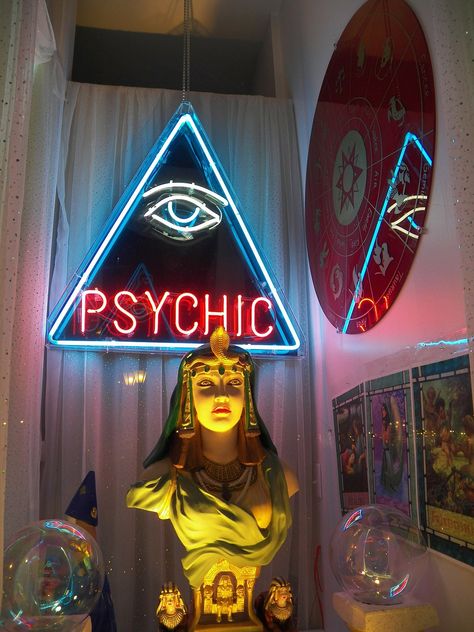 Have You Got Psychic Abilities? Psychic Aesthetic, Psychic Reader, Psychic Powers, Park Sooyoung, Neon Aesthetic, Psychic Mediums, Neon Art, Psychic Reading, Psychic Readings