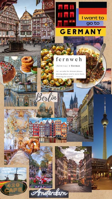 Check out TScoppertop's Shuffles Hamburg, Germany Wallpaper Iphone, Germany Wallpaper, Vision Board Themes, Berlin Germany Travel, Scrapbook Paper Designs, Germany Travel Destinations, Study German, Vision Board Wallpaper