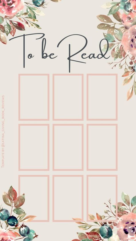 A template to share the books to be read with title To Be Read. Coctail Attaire Woman Winter, May Tbr Template, Tbr Bookshelf Template, To Be Read Template, Pick My Next Read Template, Book Tbr Template, Bookstagram Background, May Reads Template, Books To Read Template