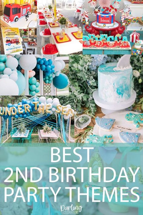 Summer Theme 2nd Birthday Party, Terrific Two Birthday, Beach Themed 2nd Birthday Party, 2 Year Birthday Theme Summer, Twin 2nd Birthday Party Themes, Two Year Old Theme Party, 2nd Birthday Boy Themes Summer, 2 Yo Birthday Party Ideas, Twin 2nd Birthday Ideas