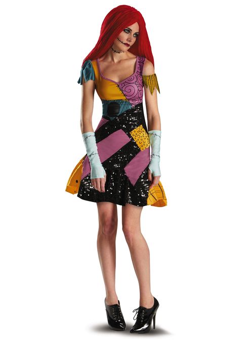 Sally Halloween Costume, Halloween Kiss, Nightmare Before Christmas Costume, Sally Costume, New Frock, Yarn Wig, Nightmare Before Christmas Sally, Sally Nightmare, Plus Size Costume