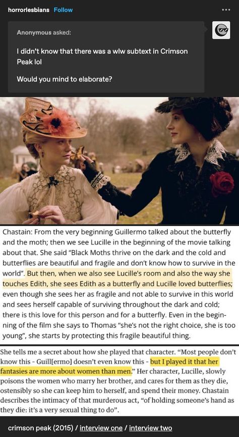 Film Facts, Crimson Peak, Movie Facts, Women Issues, Movie Costumes, Love Movie, Faith In Humanity, Pride And Prejudice, Aesthetic Movies