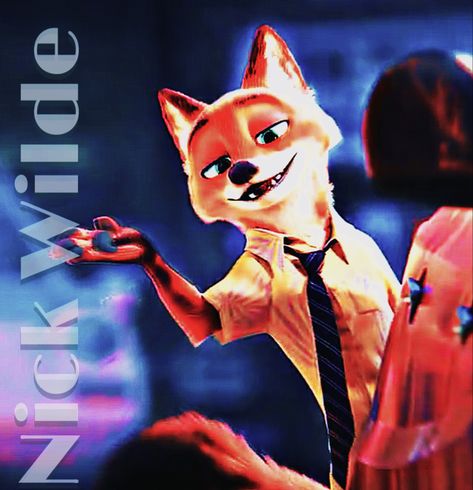 Nick Wilde Animals, Fox, Typography, Fox Zootopia, Cool Clothes, Nick Wilde, Zootopia, Animation Film, Film