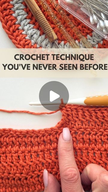 Jeļena Ņemčenko on Instagram: "I like this stitch, it imitates not only 2 double crochet rows at once but also the treble crochet stitch. Additionally, it doesn’t leave gaps between stitches. 👌

‼️ Find the full tutorial on ‘How to Make 2 Rows at One Time’ under the link in my bio @themailodesign, in the Crochet Blog category, or just write me a direct message, and I will send you the link! ‼️

🧤Find the Compression Glove under the link in my bio @themailodesign or send me a direct message, and I will send you the link 🧤

Happy Crocheting, Love You All, 
Lena ♥️" Crochet Rows, Compression Gloves, Treble Crochet, Treble Crochet Stitch, Crochet Blog, Blog Categories, Crochet Stitch, Crochet Techniques, Love You All