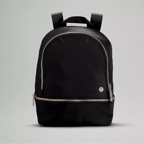 Lululemon Mini Backpack, Lululemon City Adventurer Backpack, Adventurer Backpack, Lululemon Backpack, Black City, Mini Backpack, Product Features, The Go, Black Silver