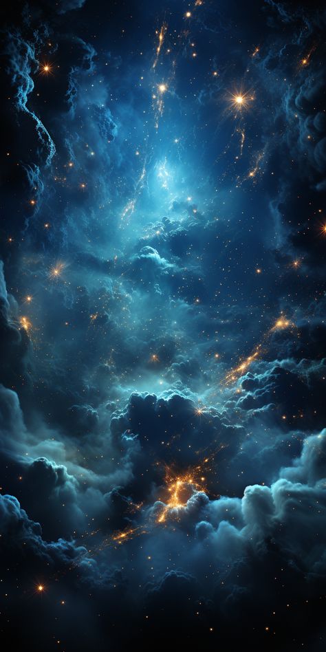 Sky Phone Wallpaper, Phone Wallpaper Lockscreen, Starry Night Wallpaper, Lockscreen Background, Planet Painting, Aesthetic Galaxy, Amoled Wallpapers, Galaxies Wallpaper, Space Artwork