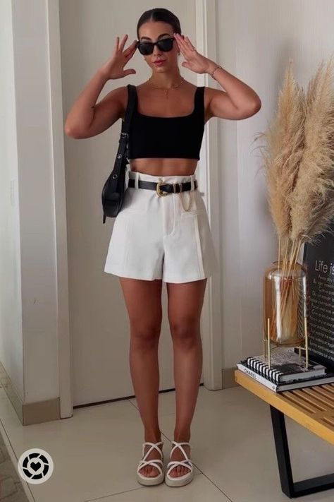 Ropa elegante barata verano ropa cómoda y bonita old money It Girl Summer Outfit, Summer Old Money Outfits Women, Old Money Looks Summer, Summer Outfit Shein, Outfit Casual Verano, Non Basic Outfits, Old Money Summer Outfit, Casual Lunch Outfit, Casual Shopping Outfit