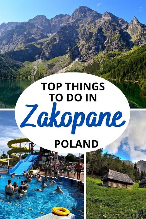 Looking for things to do in Zakopane Poland? Check out this ultimate list of Zakopane tourist attractions shared by a local. Zakapone Poland, Zakopane Summer, Zakopane Photography, Poland Zakopane, Poland Trip, Poland Vacation, Krakow Travel, Europe Trips, Poland Culture