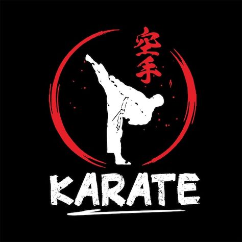 Karate, Karate Illustration, Positive Person, Love Your Work, Design For T Shirt, Logo Creator, Professional Logo, Illustration Vector, About Me