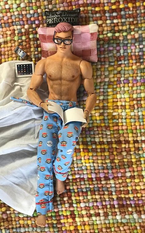 Upcycling, Ken Fashion, Good Guy Doll, Man Doll, Snarky Humor, Hot Halloween Outfits, Ken Dolls, Baby Doll Nursery, Guys And Dolls