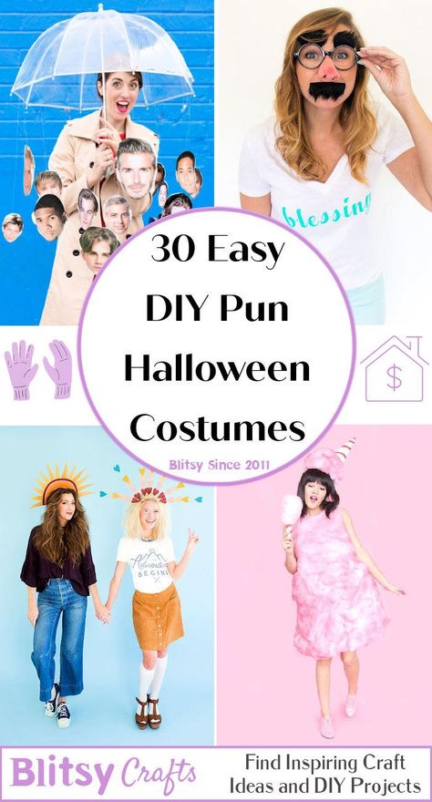 30 Easy Pun Halloween Costumes Ideas to DIY in 2022 Diy Halloween Costume Ideas For Women, Non Halloween Costume Party, Work Friendly Costumes Halloween, Puns Costumes Halloween, Easy Pun Costumes Last Minute, Puns Halloween Costumes, Clever Easy Halloween Costumes, Funny And Easy Halloween Costumes, Halloween Puns Costumes