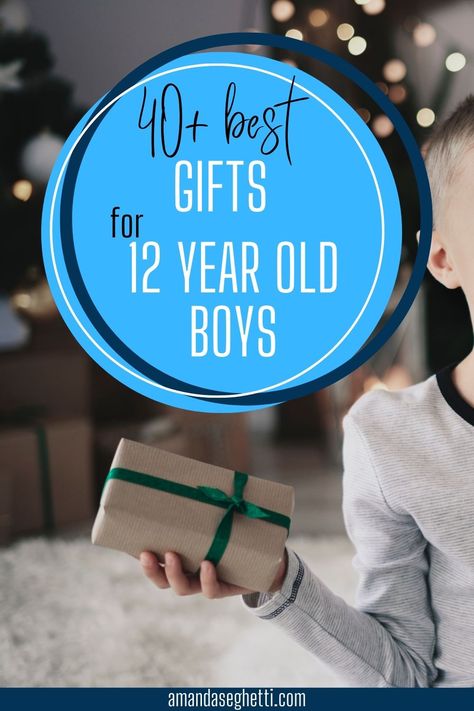 Looking for the perfect gift for a 12 year old boy? Whether you're shopping for his 12th birthday, Christmas, or another special occasion, I've found all the best gifts that a 12 year old boy will love! Christmas Presents For Boys, 12th Birthday Party Ideas, Best Gifts For Boys, Presents For Boys, Christmas Gifts For Boys, Boy Gifts, Big Gifts, Old Boy, Old Christmas