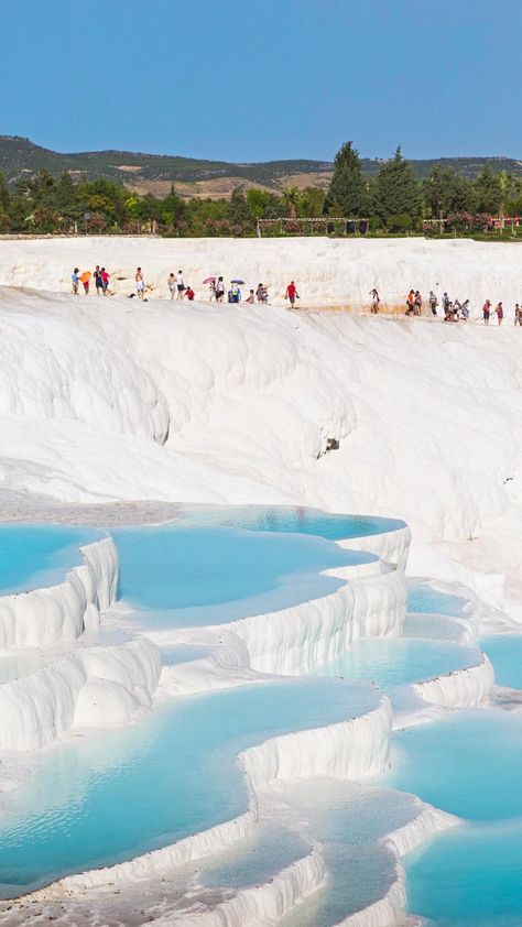 Pamukkale, Alanya, Pammukale Turkey, Turkey Pamukkale, Cotton Castle, Pamukkale Turkey, Luxe Auto's, Visit Turkey, Flowing Water