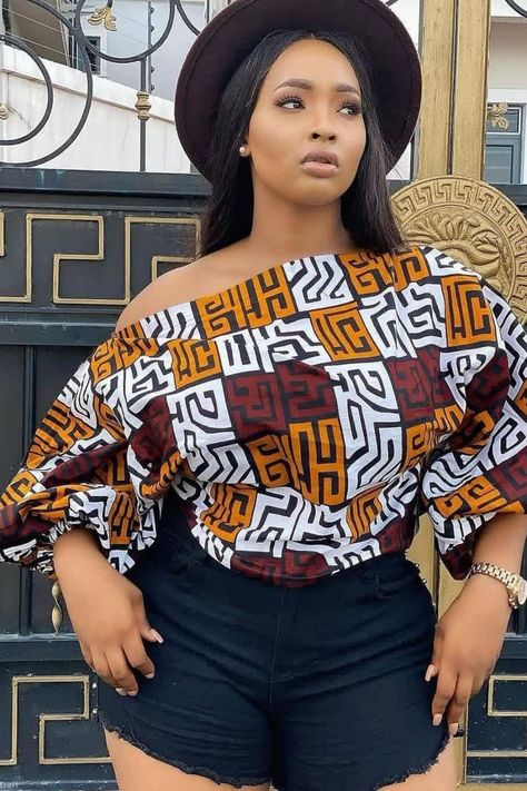 Hello Beautiful fashionistas,welcome to another Fashion blog post. Today we would be showcasing Beautiful and Elegant Ankara Top and trouser Styles for Ladies and you definitely would love all that you find here.Visit our page for more styles Kitenge Top Designs For Ladies, Ankara Top And Trouser, Trouser Styles For Ladies, Ankara Tops For Ladies, Trouser And Top For Ladies, Ankara Top Styles, African Print Pants, Ankara Blouse, Ankara Dress Designs