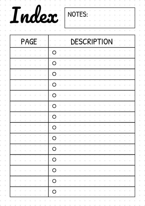 Doodle Simple Bullet Journal Table Of Contents Table Of Contents Design Journal, Bullet Journal Table Of Contents, Journal Table Of Contents, Table Of Contents Design Layout, Doodle Simple, Table Of Contents Design, Simple Bullet Journal, Table Of Contents Template, Contents Layout