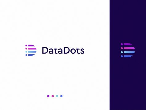 Data Dots Logo Design by Alexandr Fesun Logos, Los Angeles, Data Science Logo Design, Data Logo Design Inspiration, Data Analytics Logo, Dot Logo Design, Data Logo Design, Chart Logo, Tool Logo Design