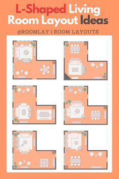 Here are L-shaped living room floor plans to help you find the best layout. #livingroomlayout #L-shapedlivingroom #livingroomfloorplan #l-shapedlivingroomlayout #interiordesign Lounge Room Floor Plan, L Shaped Layout Floor Plans, L Shaped Living Room And Dining Room, L Shape Living Dining Room Layout, 2 Living Rooms In One Space Layout, L Shaped Lounge Dining Layout, L Room Layout Bedroom, L Shaped Great Room Layout, Awkward Shaped Living Room Layout