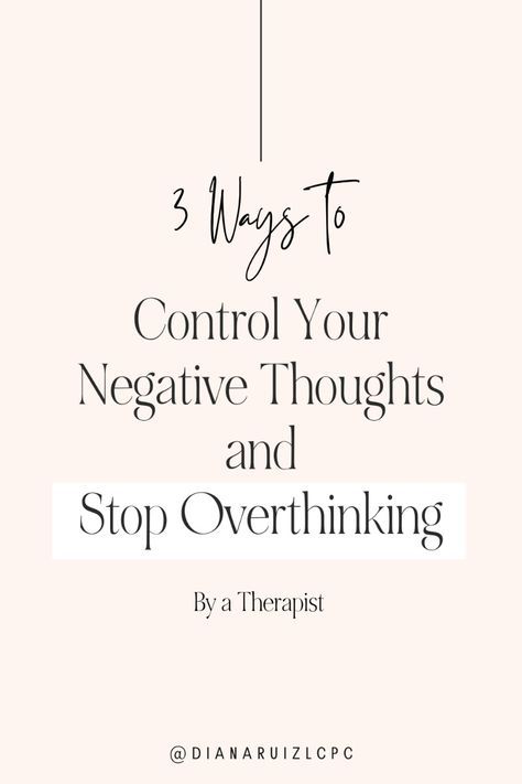 Master your negative thoughts and reclaim your peace with my blog: 'Control Negative Thoughts & Stop Overthinking.' 🌟 Explore practical tips, empowering strategies, and insightful advice to break free from the cycle of overthinking. Embrace a mindset of clarity, confidence, and calm. Click to dive in and transform your mental well-being today! #Overthinking #Mindfulness #PositiveThinking At That Point In My Life Quotes, Stop Focusing On The Negative, How To Avoid Negative Thoughts, Change Negative Thoughts To Positive, How To Control Overthinking, Quotes To Stop Overthinking, Changing Negative Thoughts To Positive, Stop Overthinking Tips, Stop Overthinking Quotes