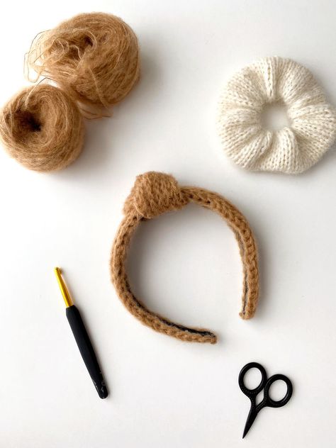 Crochet Knotted Headband, Crochet Knot Headband, Scrunchies Pattern, Crochet Knot, Crochet Dreams, Crochet Twist, Crochet Knit Stitches, Instant Gratification, Knotted Headband