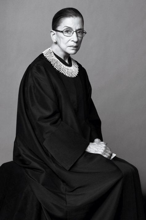 Notorious R.B.G. Supreme Court Justice Ruth Bader Ginsburg: I'm Not Going Anywhere  - ELLE.com Richard Avedon, Annie Leibovitz, Robert Mapplethorpe, Bert Stern, Super Women, Justice Ruth Bader Ginsburg, Notorious Rbg, Super Models, Ruth Bader Ginsburg