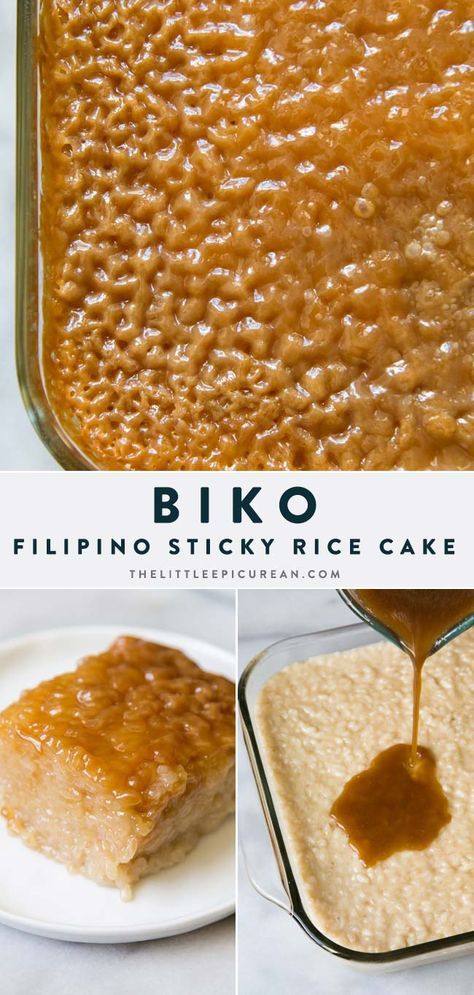 Filipino Desserts, Filipino Sticky Rice, Sticky Rice Cakes, Sticky Rice Cake, Rice Coconut, Filipino Food Dessert, Filipino Dessert, Rice Cake, Glutinous Rice