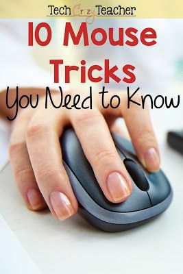 Mouse tricks? Really? Isn't that a little below our technology know-how? That's what I thought too! Until I learn some new tech tips and tricks that made my life so much easier! Who knew a few mouse tips could save me so much time on my computer! Computer Lessons, Programming Tips, Computer Keyboard Shortcuts, Keyboard Hacks, Computer Shortcut Keys, Iphone Information, Computer Maintenance, Computer Learning, Computer Basic