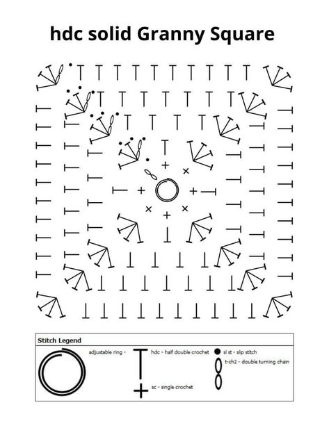 Solid Granny square pattern is an unusual because we all are used to seeing crochet square with holes (chain stitches). This tutorial will show you how do you crochet a tight Granny square seamlessly and without gaps! Suitable for crochet beginners. In this tutorial I will use US crochet stitch abbreviations. US UK crochet stitch … Solid Granny Square Pattern – Seamless & Without Gaps. Read More » The post Solid Granny Square Pattern – Seamless & Without Gaps. ap Blank Granny Square, Endless Granny Square, Solid Granny Square Diagram, Granny Square Single Crochet, Solid Granny Square Pattern Free Diagram, Crochet Granny Square Without Holes, Crochet Granny Square No Gaps, Dense Granny Square, 6 Inch Granny Square Pattern