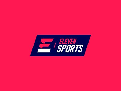 Eleven Sports Logo Redesign by Mark Fortez on Dribbble Logo Sports Design, Sports Channel Logo, Sports Company Logo, Sport Logo Design Ideas, Logo Sport Design Ideas, Sport Logo Ideas, E Sports Design, Sport Brand Logo, Sport Logo Branding