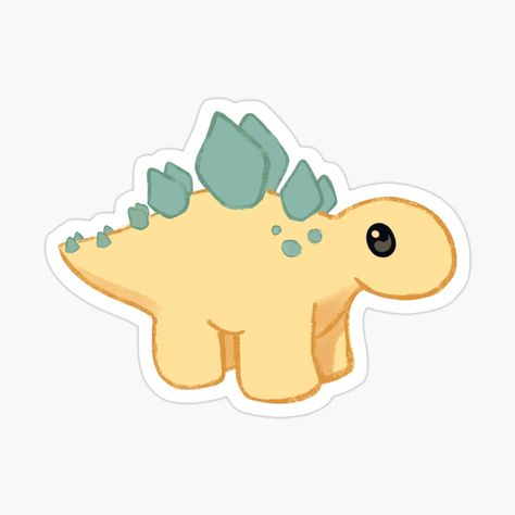 Stegosaurus Drawing, Cartoon Stegosaurus, Dino Doodles, Cute Stegosaurus, Dino Stickers, Dinosaur Sticker, Dinosaur Stickers, Cake Stuff, Bolo Fake