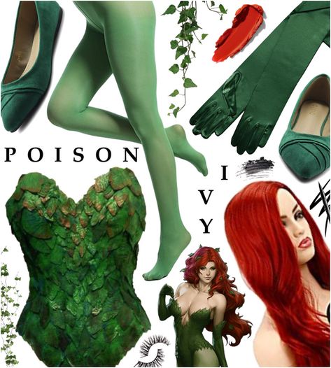 HALLOWEEN COSTUME: POISON IVY Outfit | ShopLook Posion Ivy Halloween Costumes Diy, Diy Posion Ivy Costume Ideas, Plus Size Poison Ivy Costume Diy, Poison Ivy Costume Halloween, Diy Posion Ivy Costume, Posin Ivy Costume, Poison Ivy Inspired Outfit, Posion Ivy Halloween Costumes, Poison Ivy Arkham
