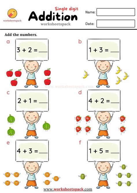 Free addition worksheet Preschool Addition Worksheets Free, Addition Printables Free, Addition Pictures Worksheet, Single Digit Addition Activities, Addition Worksheet Kindergarten, Addition With Pictures Worksheets Free, Beginner Addition Worksheet, Easy Addition Worksheets Free, Picture Addition Worksheets Kindergarten